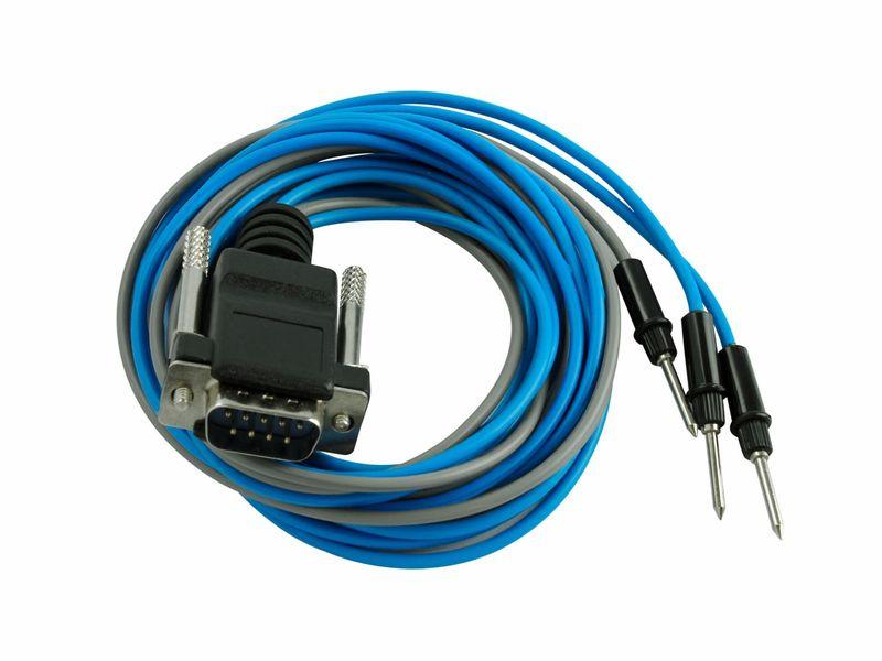 Kit cabo 44 para Neurodyn High Volt (2 vias azuis - 1 cinza)- Ibramed