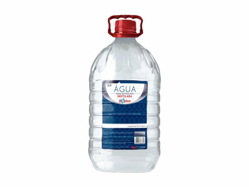 Água Destilada para Autoclave, Laser, IPL e Criolipólise - 05 Litros - SS Plus