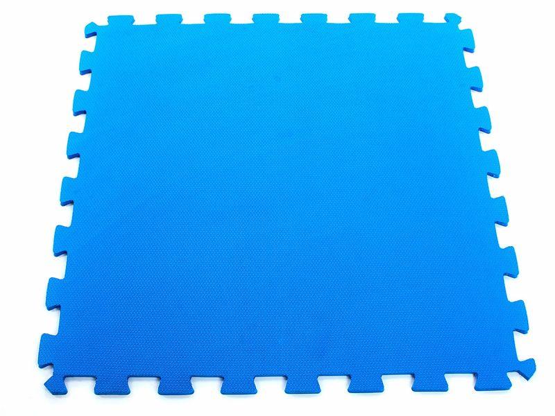 Tatame em EVA com Encaixe 2023 - 1x1m - Azul - Arktus