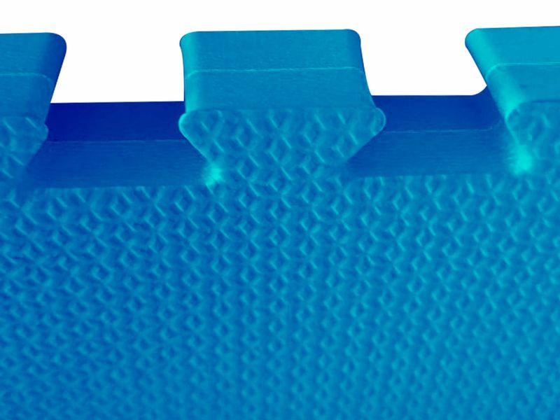 Tatame em EVA com Novo Sistema de Encaixe - 50x50 cm - Azul - Arktus