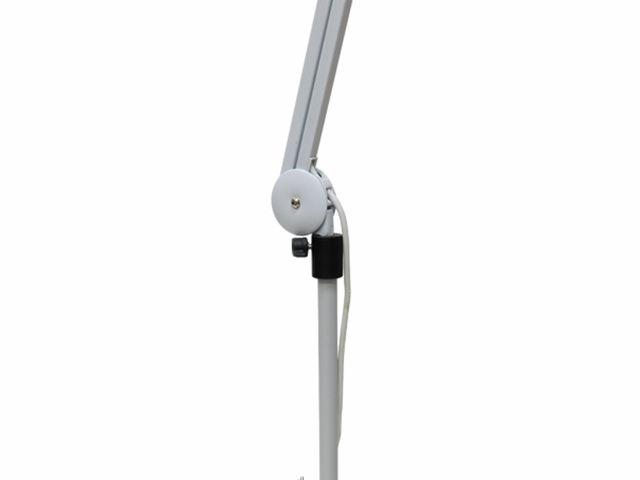 Kit Lupa Articulada com Suporte Pedestal - com Rodízios - LED 5D