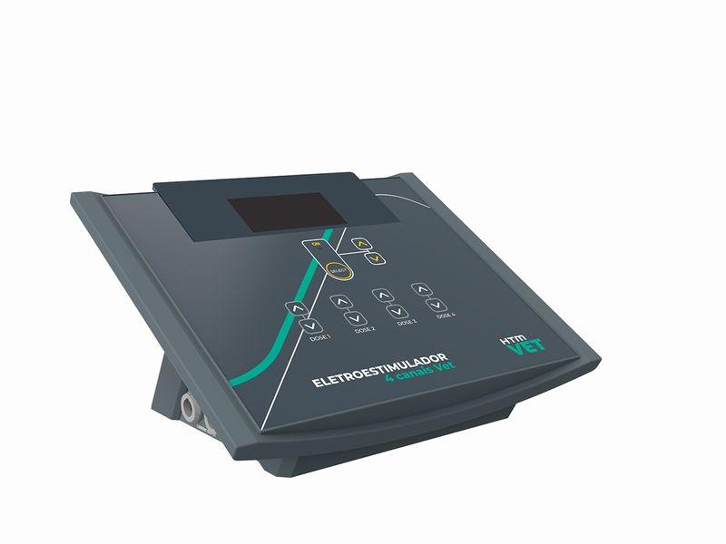 Eletroestimulador 4 Canais Vet - HTM VET