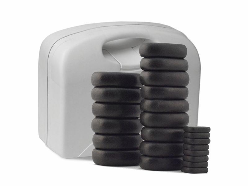 Kit de Pedras Vulcânicas Basálticas – 23 Peças – Estek