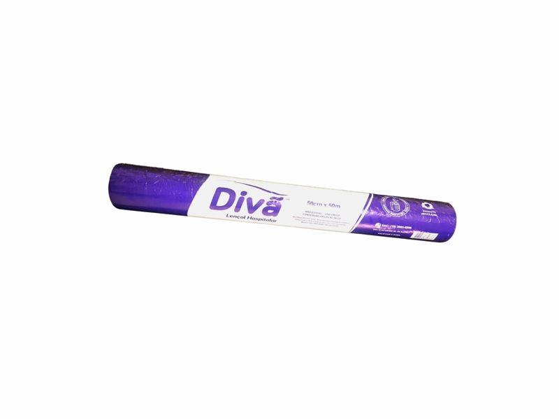 Lençol de Papel Descartável - 100% Celulose Virgem - 50cmx50m - Divã