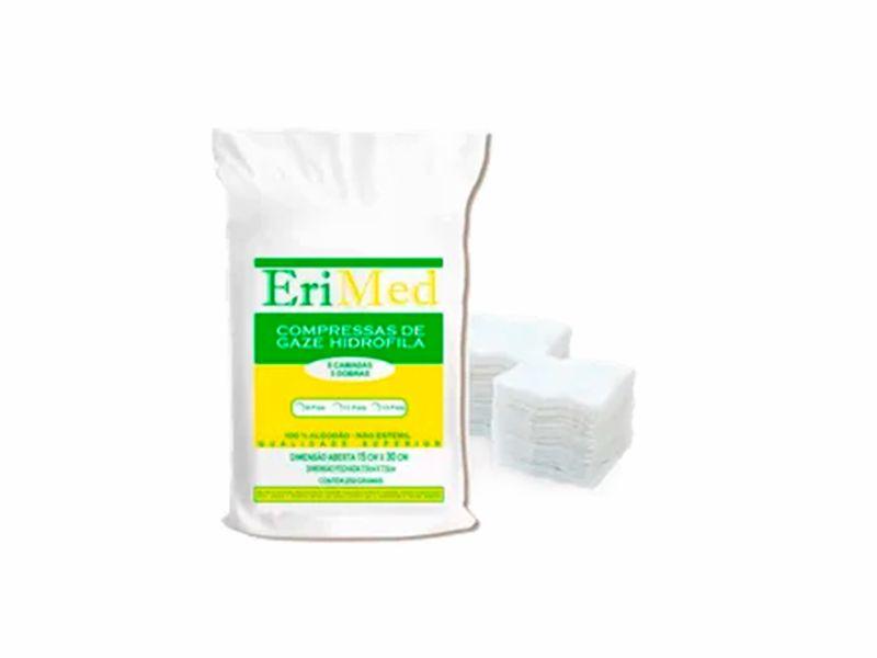 Compressa de Gaze Hidrófila – 9 Fios – EriMed