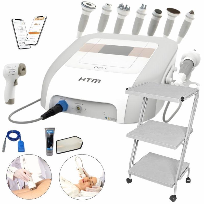 Effect HTM + Mesa Auxiliar – Aparelho de Radiofrequência Resistiva e Capacitiva com Estética Íntima