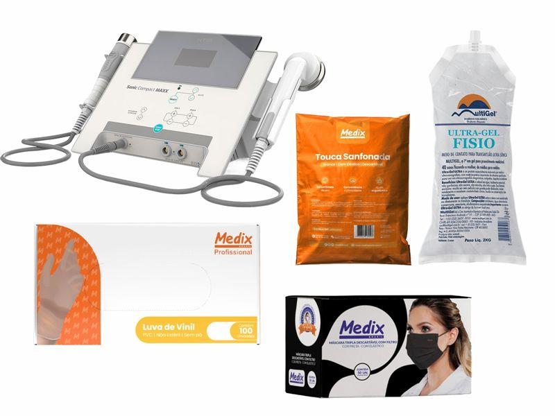 Kit Fisio Iniciante - Com Ultrassom e Multicorrentes - HTM